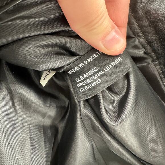 NWT Milwaukee Leather Vintage SFL2811 Women's Black Motorcycle Leather Jacket - Picture 5 of 9